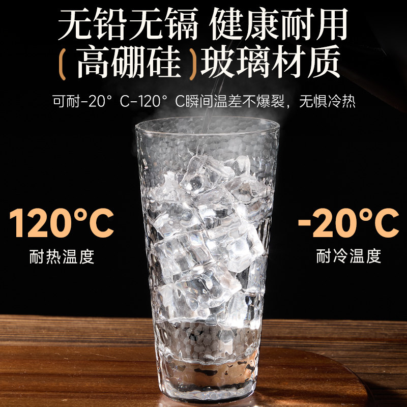 【自营】玻璃莫吉托鸡尾酒杯柯林微醺调酒杯水杯子酒吧阔口高颜值,淘宝优惠券,粉丝福利购,淘宝优惠卷