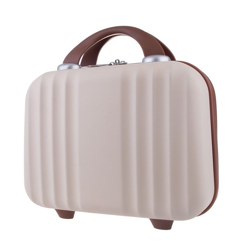 手提小箱子可挂上的配拉杆箱化妆包 翼希旅行箱