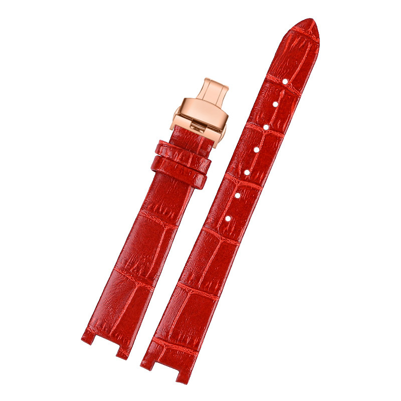 劳士顿手表带女士天资系列真皮带 瑞途手表配件