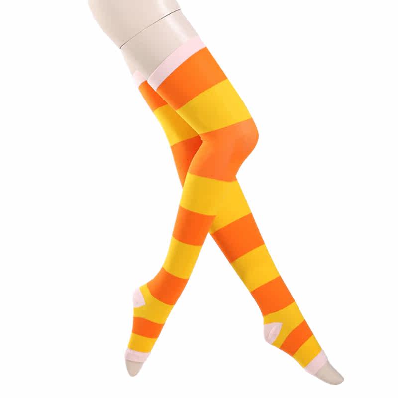 强压超紧美腿塑形夜间睡眠瘦腿袜子 畅芙连裤袜/打底袜