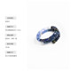 Ruohua Jewelry 18K gold sapphire ring gift