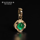 Ruohua’s solitary and leaked colored gemstone earrings and bracelets