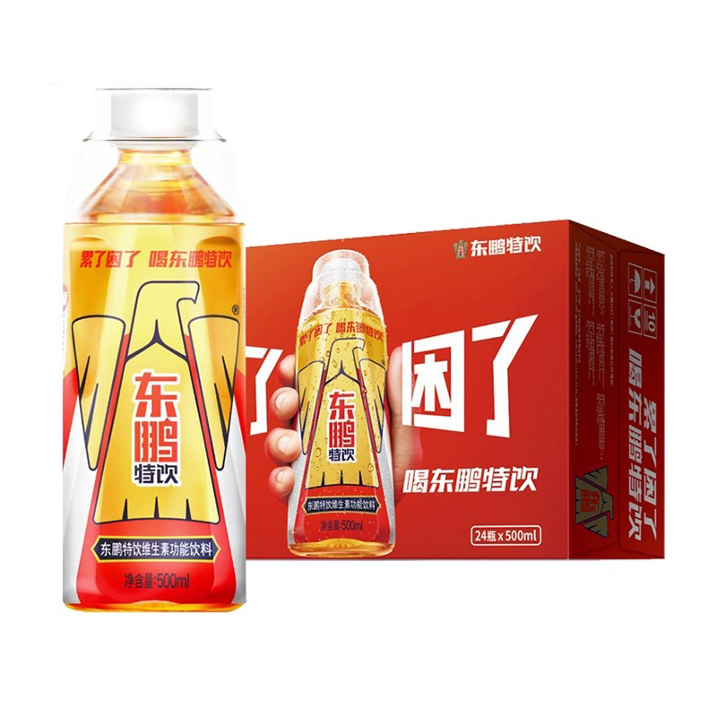 东鹏特饮维生素功能性牛磺酸饮料提神抗疲劳500ML*24大瓶整箱特价 - 图3