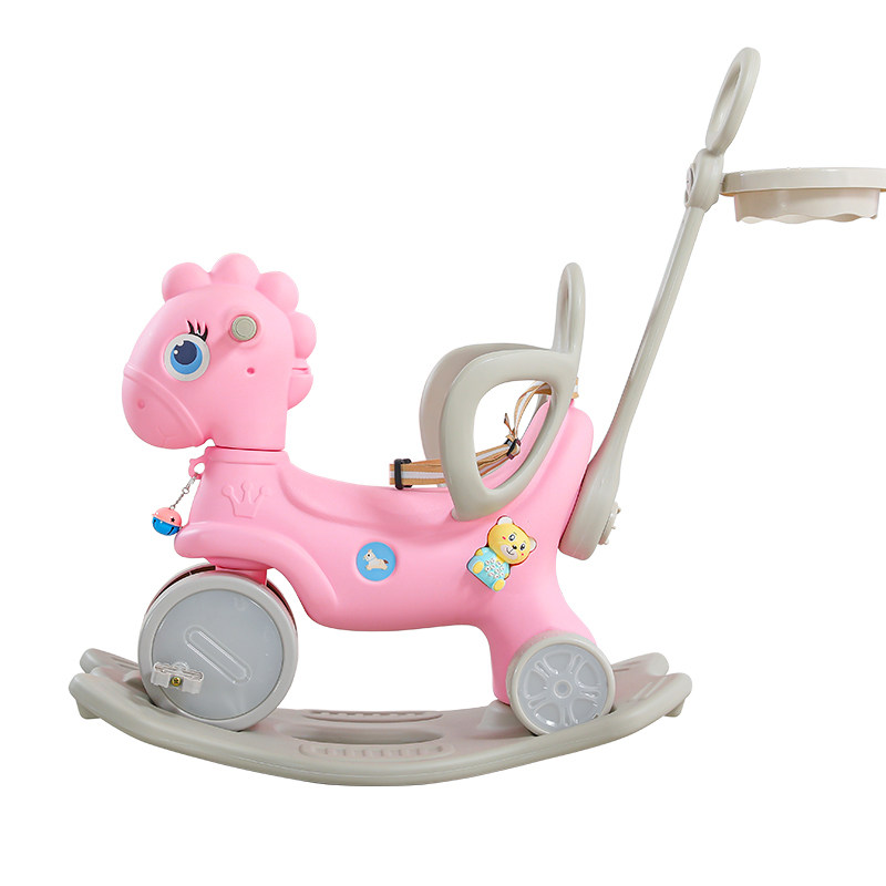 木马儿童摇椅一生日礼物宝宝玩具 贝幼达玩具摇马