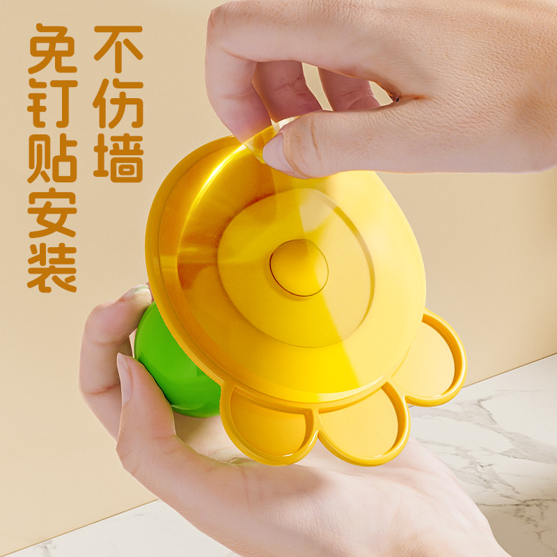 多巴胺挂钩强力承重粘胶免打孔浴室卫生间粘钩墙壁门后毛巾无痕贴 - 图2
