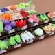 Miniature mini supermarket vegetable stall pumpkin pepper doll house small ornaments micro landscape decoration accessories model shelves