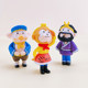 Creative Journey to the West Tang Monk Sun Wukong Zhu Bajie Sha Monk Master and Disciple Four Doll Model Micro Landscape Desktop Ornament