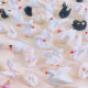 Crown Feather Swan Blind Bag Simulation Beautiful White Swan Animal Doll Creative Car Desktop Decorative Ornament