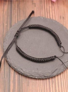 半成品金刚结手绳编织绳半成品手链男女红绳情侣可穿珠DIY手绳