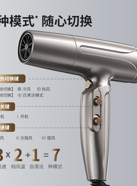 永日新款直筒高速吹风机2000W