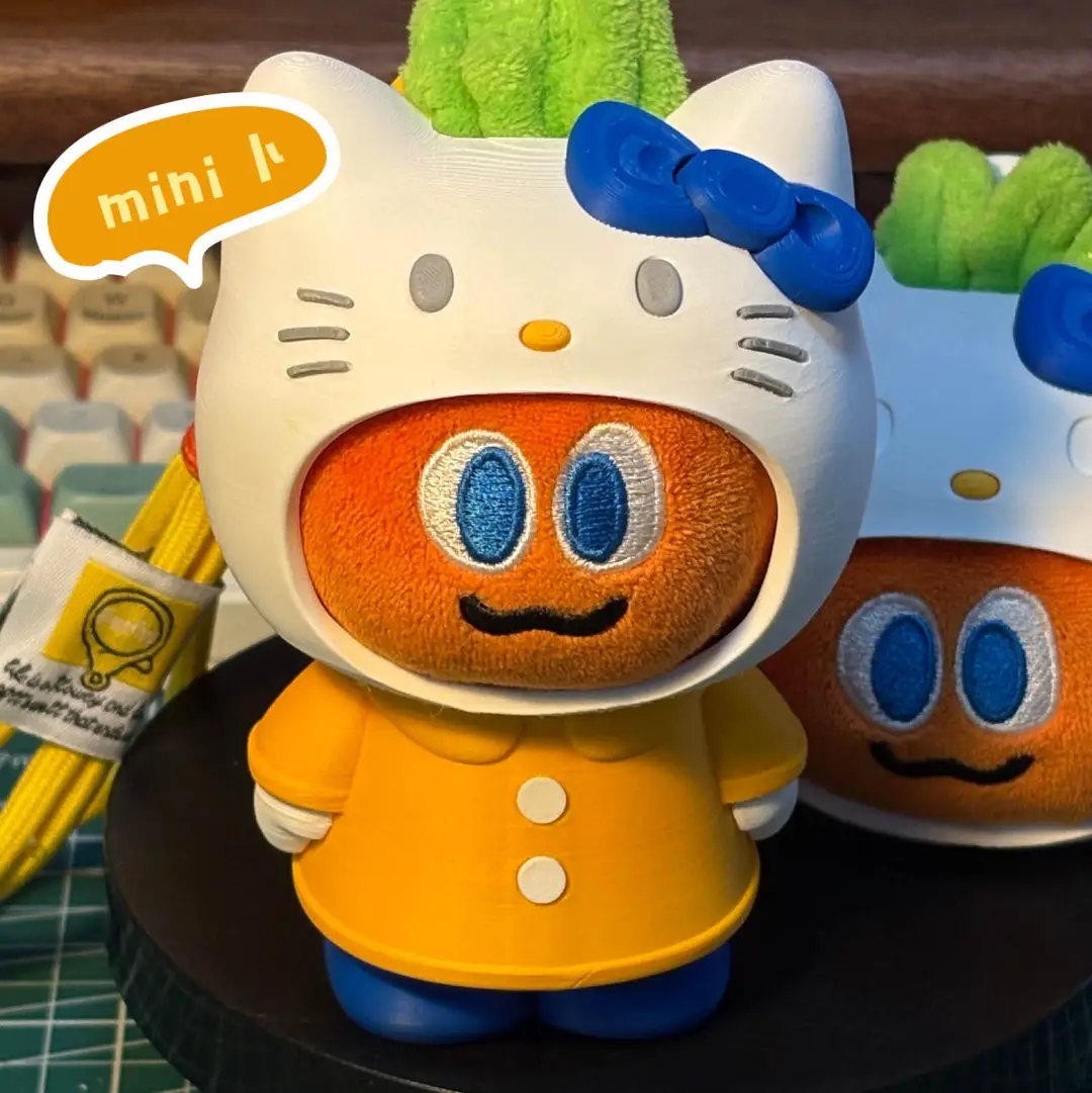 哈喽kitty卜卜头套wmls五月天摆件演唱会适配199组小卜mini卜挂件 - 图2