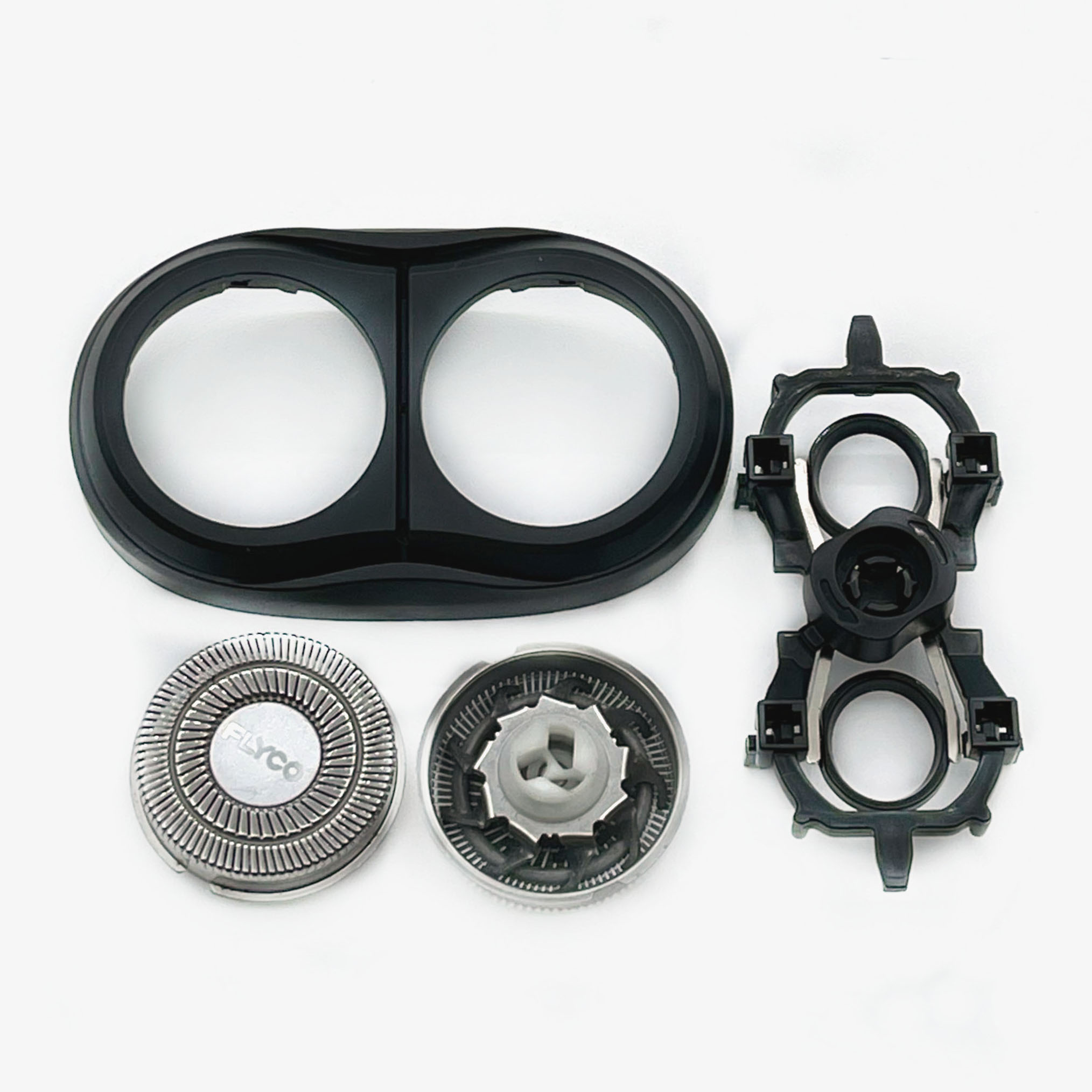 飞科电动剃须刀刀头FS885/886/887/888/889刀网罩原装整体配件 - 图1