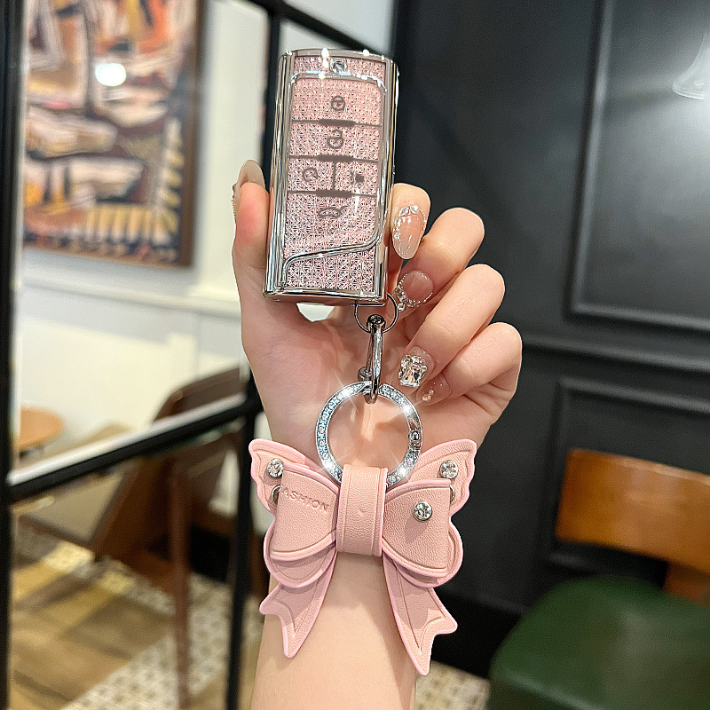 车钥匙套专用广汽传祺m8领秀m6pro传奇gs4plus男士gs8扣gs5老ga6 - 图0