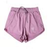 Sports shorts for women, summer thin, quick-drying, fake two-piece breathable fitness pants, anti-exposure, slimming, running and aerobics sports pants