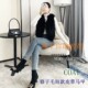 Haining fox fur women's new short style vest