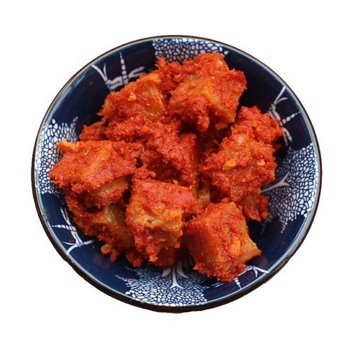 安徽黄山特产宏潭豆腐乳黟县碳烤霉豆腐香辣下饭菜玻璃瓶装开胃菜 - 图3