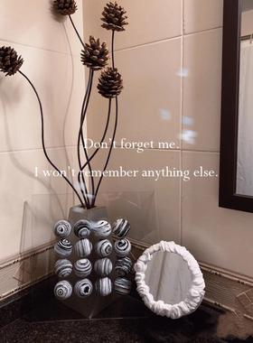 拍照背景板克莱因蓝装饰画简约风格创意小摆件服装店摄影道具布置