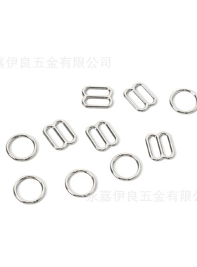 现货 金属文胸扣内衣8字调节扣合金材质泳衣肩带防滑扣防腐蚀生锈