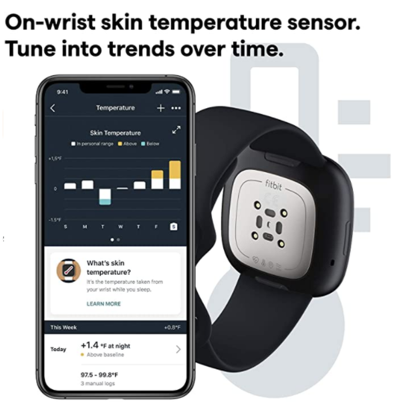 fitbit sense智能男女gps运动手表 Axonus户外海外户外功能手表