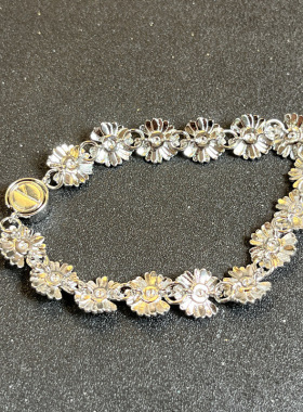 男女铜电镀权志龙小雏菊手链手饰