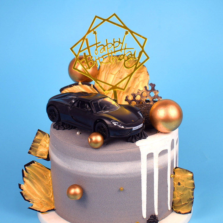 小汽车蛋糕装饰摆件儿童工程车大奔摩托车挖掘机跑车生日烘焙玩具,淘宝优惠券,粉丝福利购,淘宝优惠卷