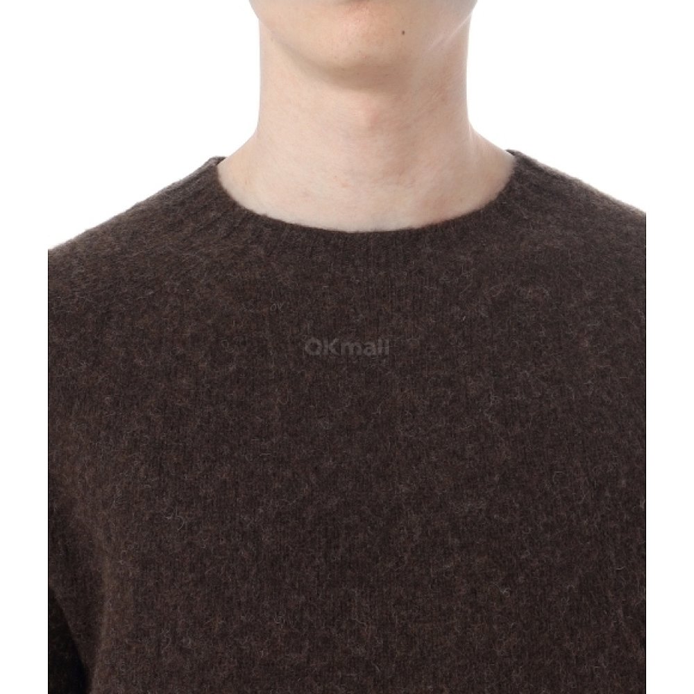韩国直邮Howlin'针织衫男款出行时尚简约百搭舒适透气酷棕色圆领 - 图2