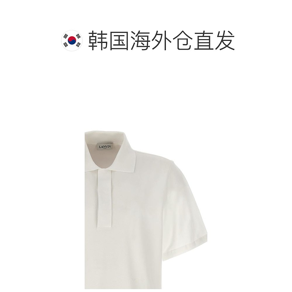 韩国直邮LANVIN24SSPOLOT恤男RMPL0011J011P2401White-图1