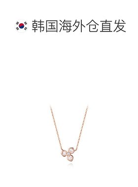 韩国直邮STONEHENGE 女士项链 SAG-25A70F-N4RCG40 14k吊坠四叶草