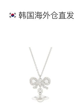 韩国直邮Vivienne Westwood西太后OCTAVIE立体土星吊坠蝴蝶结项链