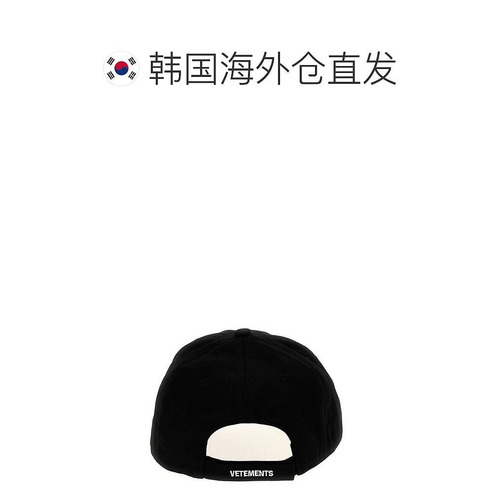 韩国直邮VETEMENTS24SS帽子女UE64CA200BBLACKWHITE BLACK-图1