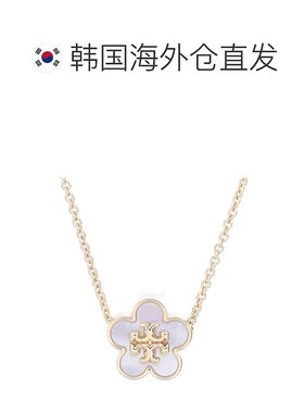 韩国直邮TORY BURCH KIRA 花朵吊坠项链 (158996-700) 时尚配饰