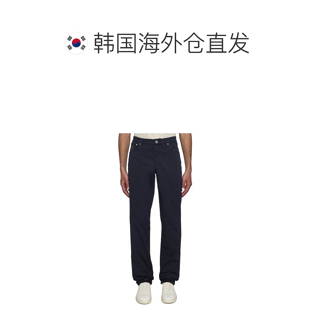 韩国直邮BRUNELLO CUCINELLI24SS短裤男M289LI1780E C2517BLUE - 图1