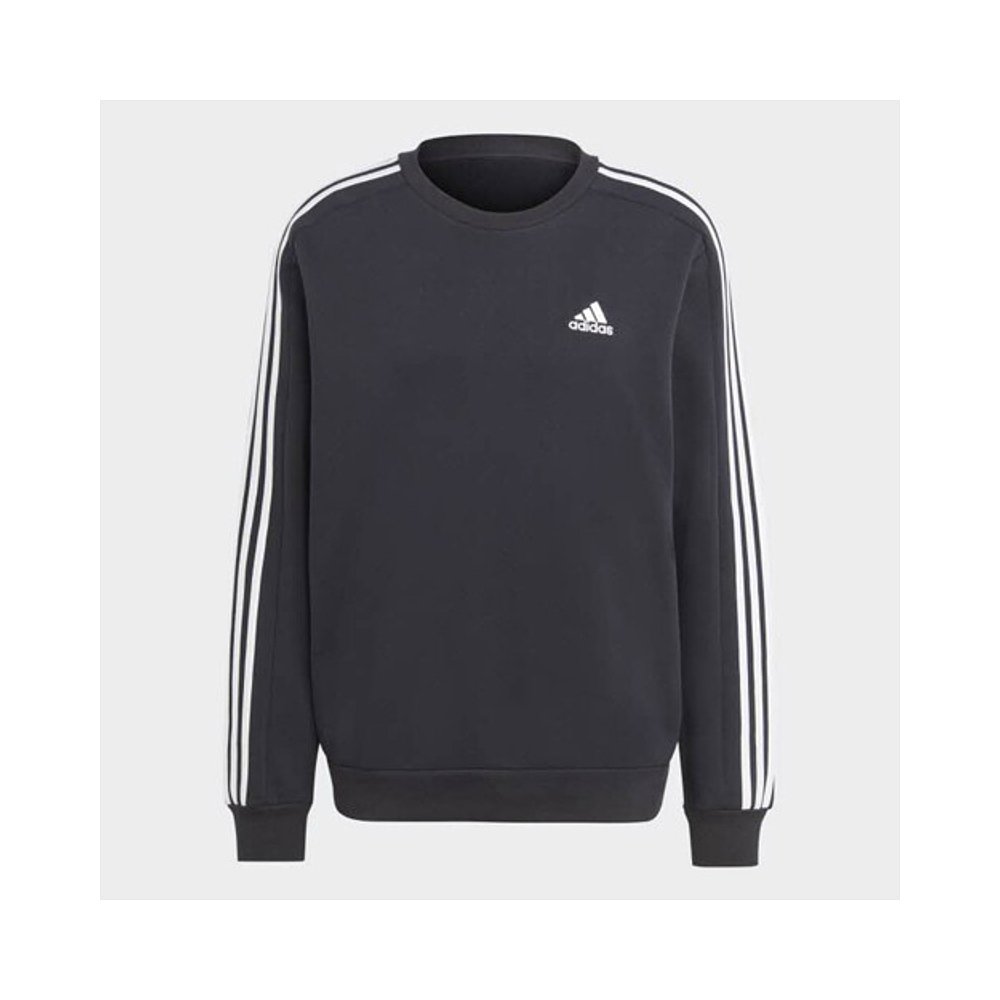 韩国直邮[Adidas] 长袖 3S 三线 绒布 SWEAT (起绒)_IB4027 - 图0