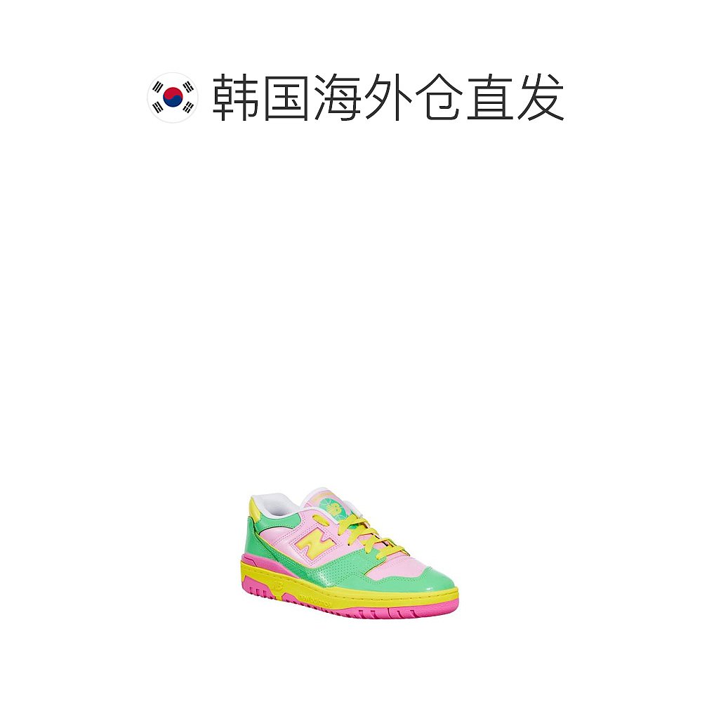 韩国直邮NEW BALANCE平板鞋女HU550YKA Green - 图1