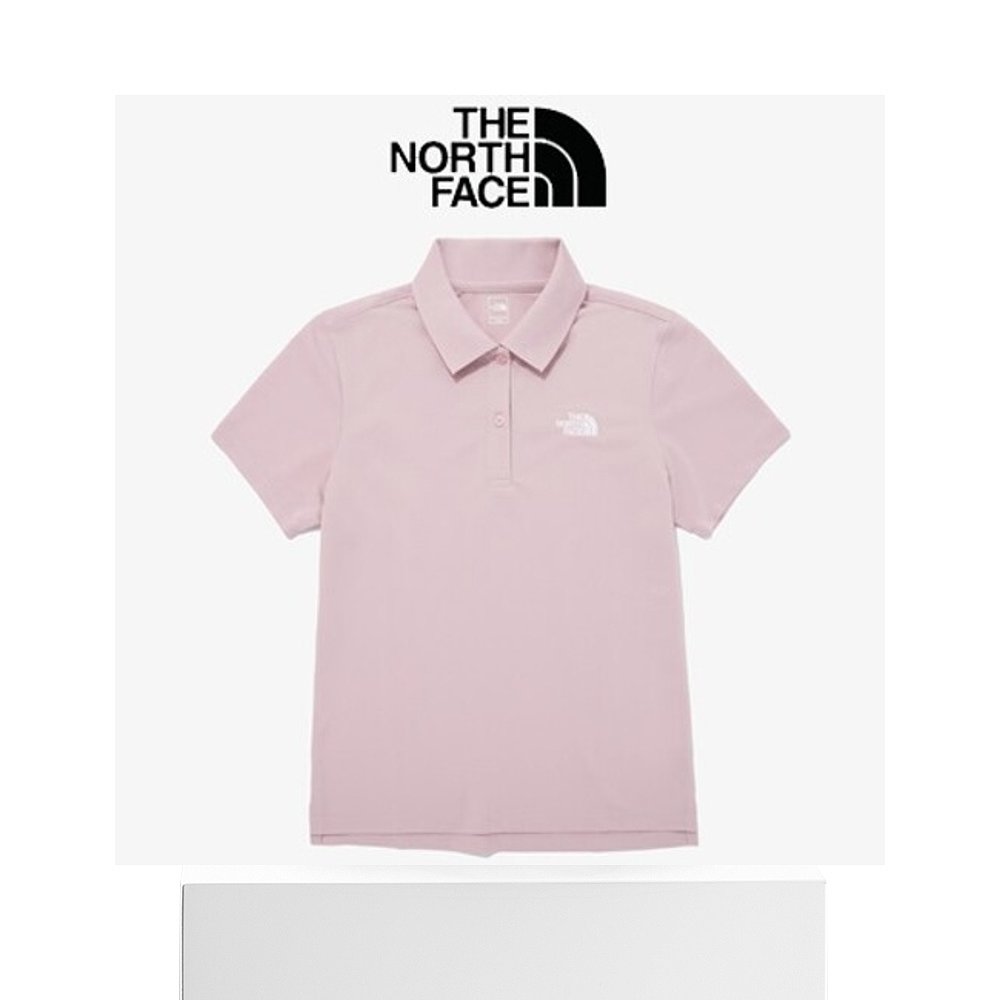 韩国直邮[The North Face]女款 CMX经典款短袖高领T恤NT7PQ30C-图3