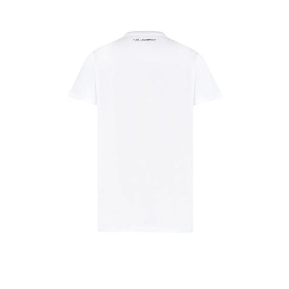 韩国直邮KARL LAGERFELD24SS短袖T恤女230W1700 100 White-图2