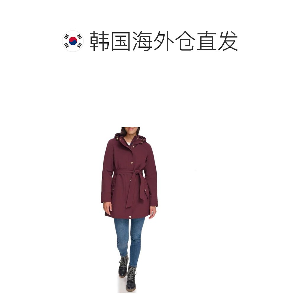 韩国直邮TommyHilfiger短外套[Tommy Hilfiger] Belted女士外-图1