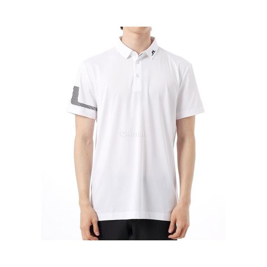 韩国直邮J.LINDEBERG Heath Strike Polo 衫 (GMJT11827-0000) 短