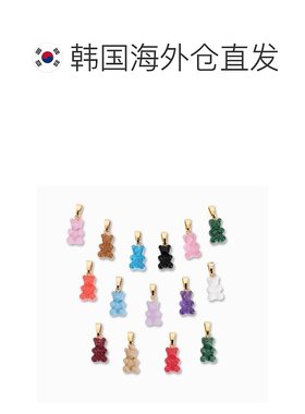 韩国直邮CRYSTAL HAZE Crystalhaze Nostalgia 小熊吊坠 经典连接