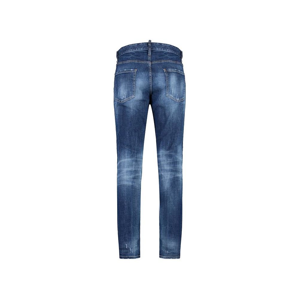 韩国直邮DSQUARED224SS牛仔直筒裤男S71LB1356S30872 470DENIM-图0