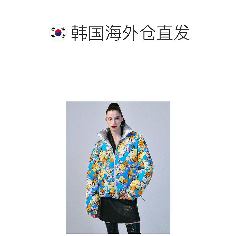 韩国直邮MARDI MERCREDI 女士羽绒服OVERSIZED DOWN JACKET REVER - 图1