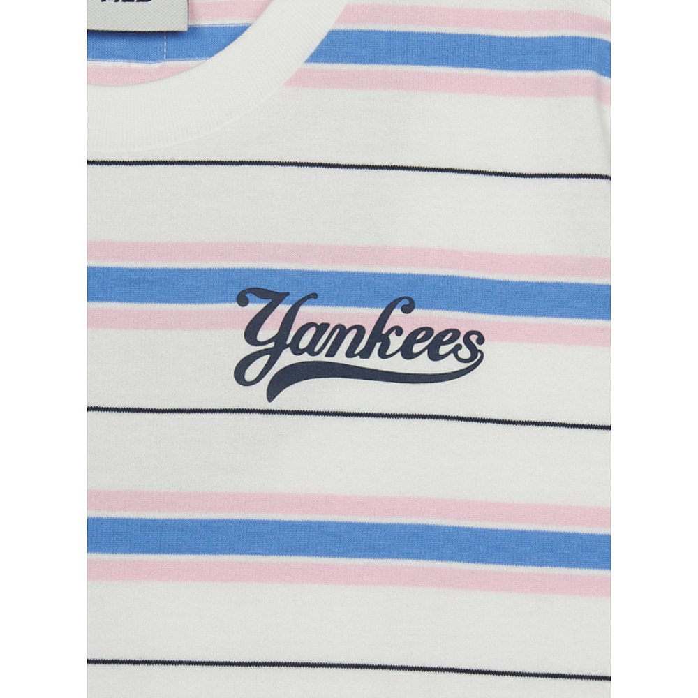 韩国直邮MLB KIDS 男士童装T恤 7ATSV0753-50IVS - 图2