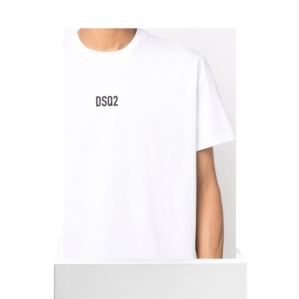 韩国直邮DSQUARED2短袖T恤男S74GD0997S23009 100White - 图3