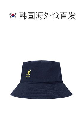 韩国直邮[正品] KANGOL 水洗材质 渔夫帽 4224 深蓝色 (K4224HT-N