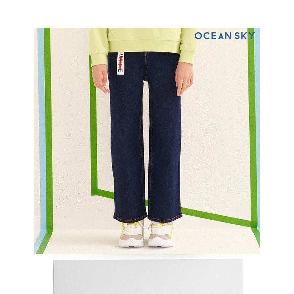 韩国直邮OCEAN SKY 内衣套装 Girls/Pockets/Option/Wide/Denim/- - 图3