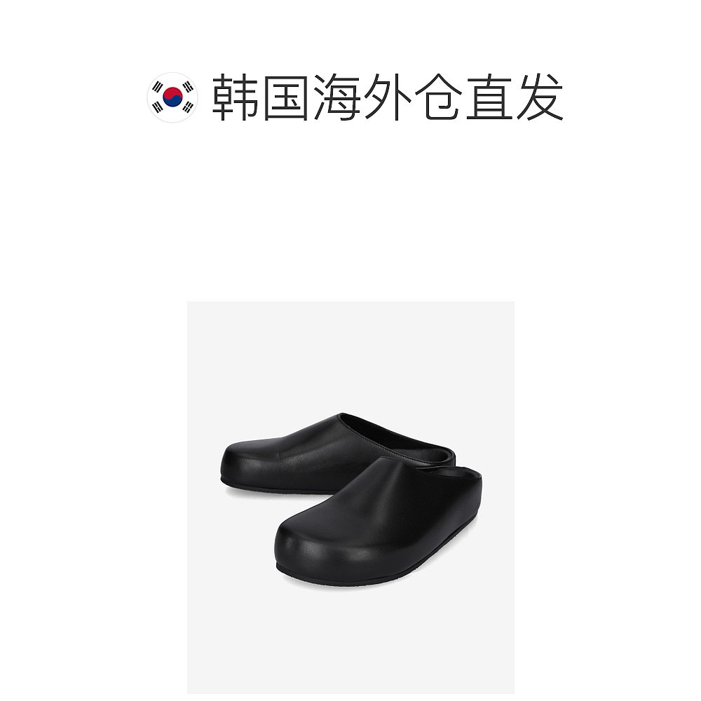 韩国直邮STUDIO NICHOLSON 男士运动拖鞋WEARINGSNM850BLACKSS24 - 图1