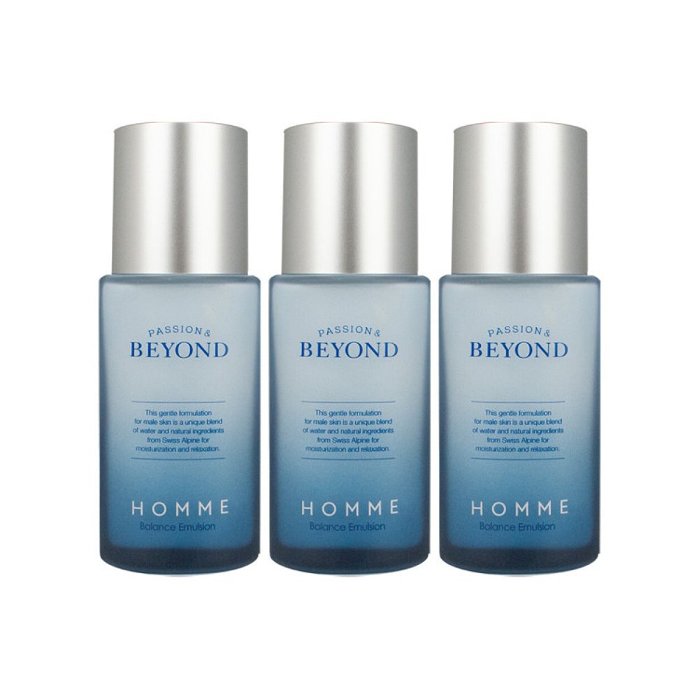 韩国直邮BEYOND 乳液/面霜 贝妍德 HOMME 平衡乳液 130ml x 3个 - 图0