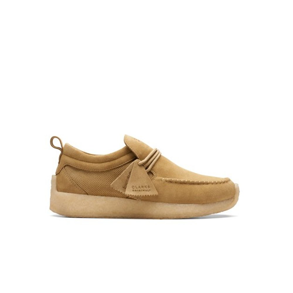 韩国直邮CLARKS 男士休闲皮鞋MAYCLIFFE LIGHT SAND 26173378 CLA - 图0