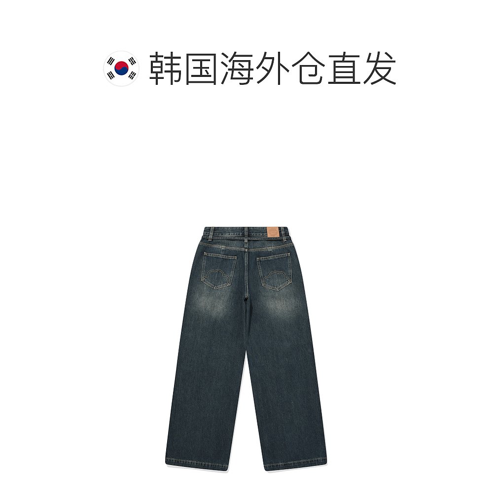 韩国直邮COVERNAT 阔腿裤CO2303PT63DB女士(W) WIDE DENIM PANTS - 图1