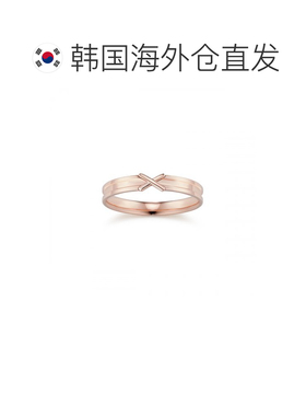 韩国直邮STONEHENGE  14K金情侣戒指婚戒男士款(1)玫瑰配饰M0760